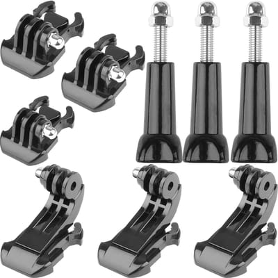 Dailygoody - J Hook Buckle Mount - GoPro accessoires - Quick Release Mount - Roestvrij staal - Camera bevestiging - Stabiel en veelzijdig - Geschikt v...
