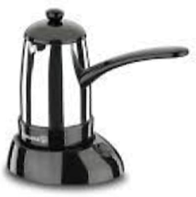 Elektrische koffiekoker - Mokka espresso - Koffie zetten - Roestvrij staal - 4 mokkassen - Zilver