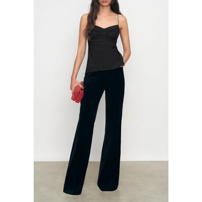Reiss Chain Detail Cami Black Size: 10 | Tanks &amp; Camis Outlet | Dames | Zwart