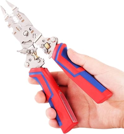 Draadstripper Tang - Multitool Kabel - Precisie Strippen - 13-in-1 Functies - 8-24 AWG - Enkele Kleur