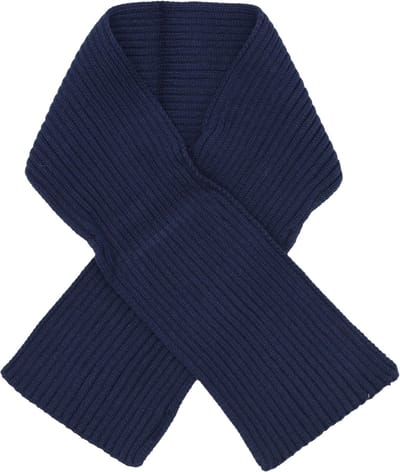 Puck Knit Sjaal - Navy