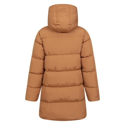 Mountain Warehouse Theo Waterafstotende Lange Gewatteerde Jas voor Kinderen/Kinderen (Mosterd)