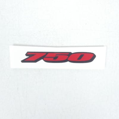 rood 750 sticker voor suzuki 750 gsx-r 2008 tot 2010 6813138h00gub nieuw