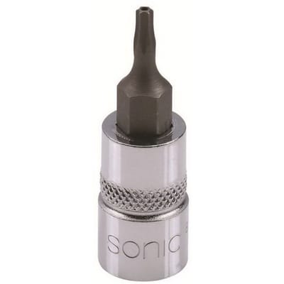 Torx-inzetstuk SONIC 1/4" met opening T6H