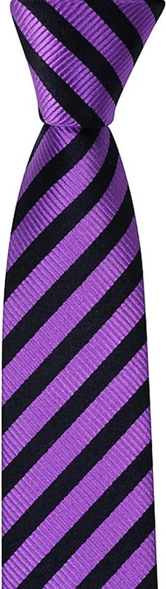 We Love Ties - Stropdassen - Kinderstropdas Super Dad - paars / marineblauw