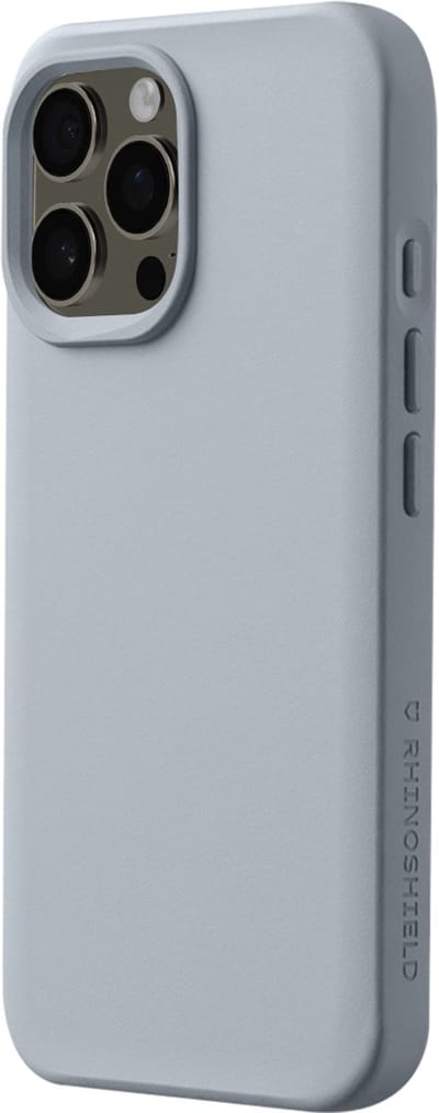 Rhinoshield, Hoesje Geschikt voor iPhone 16 Pro SolidX Valbescherming 3.5m Ergonomisch Design, Grijs