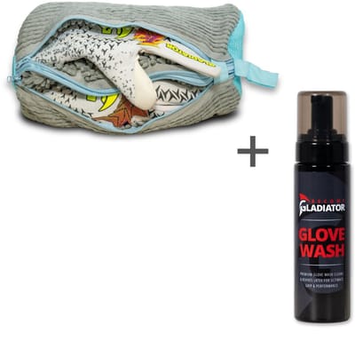 Gu Glove Wash Bag & Gladiator Sports Handschoenenreiniger Wash Combideal - Maat
