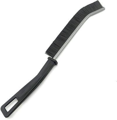Novelty Voegenborstel – Gebogen Kop – Nylon Haren – 23,5 cm