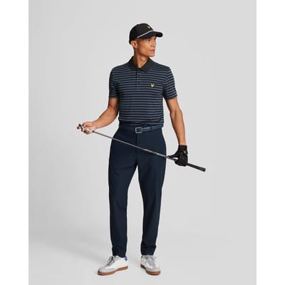 Lyle & Scott lichtgewicht golf technische trainingsbroeken - marineblauw