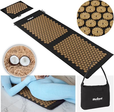 Rebel Active - Acupressuurmat - 130x50cm - Ergonomische Kussen - Milieuvriendelijk