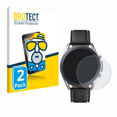 BROTECT - Screenprotector voor Samsung Galaxy Watch 3 (45mm) - Folie Beschermfolie matte 2 Stuks
