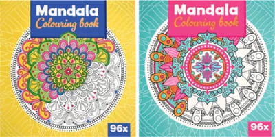 Twisk mandala kleurboek creatief kleurplezier voor kinderen en volwassenen.
