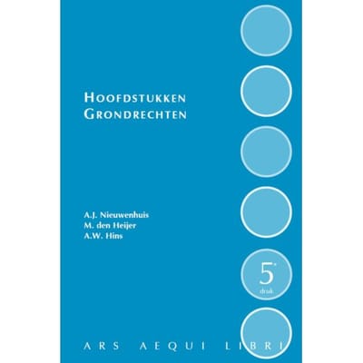 Hoofdstukken Grondrechten - Ars Aequi Handboeken - Aernout Nieuwenhuis