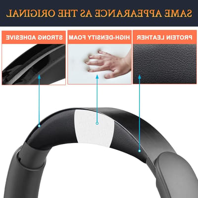 Headband Cover voor Anker Soundcore Space Q45 Hoofdtelefoon, Vervangende Hoofdband en Kussen voor Comfort en Ondersteuning