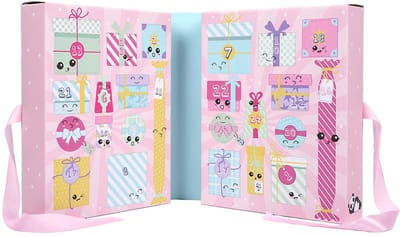 Kawaii Adventskalender voor Kinderen – 24 Panda Verrassingen met Accessoires, Stickers en Schrijfwaar – Kerstcadeau voor Meisjes – Kerstkalender Kinderen – I Love Kawaii