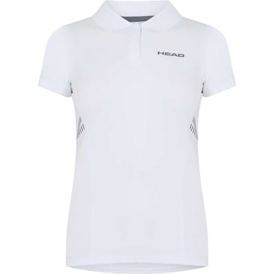 Head Poloshirt met clublogo voor dames (Lichtblauw)