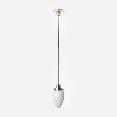 Hanglamp Menhir Small 20's Nikkel - Art Deco Trade