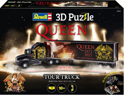 Revell Puzzel - 00230 QUEEN Tour Truck - 50th Anniversary 3D Puzzel