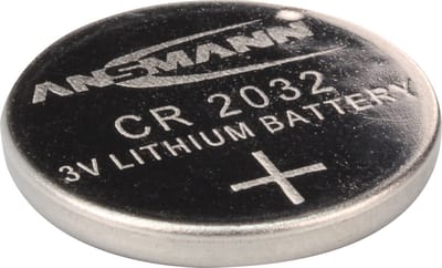 Ansmann Lithium knoopcelbatterij - CR2032 - 3,0 volt, 1 stuk