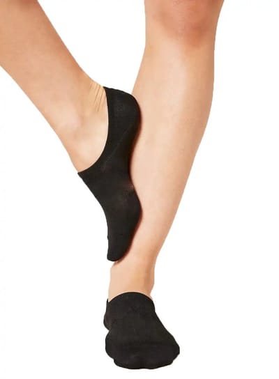 Teckel - Unisex Sneakersokken - Badstof Zool + Antislip - 3-Pack - Maat 40/46 - Zwart