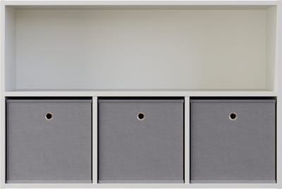 VDD - Kast - Opbergkast - Vakkenkast - Opbergmeubel - Wit - Inclusief opbergers - Kinderkamer
