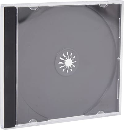 Allecto - Single CD Jewel Case - Professionele Kwaliteit - 25 x Cases - Geschikt voor CD's - Zwart - Perfect voor Opslag - Bescherming