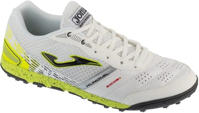 Joma Mundial 25 MUNW TF, Heren witte Kunstgras voetbalschoenen 42,5