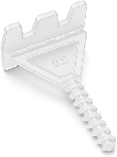 Set van 100 Tegelnivelleersystemen, 2 mm - Tegelleggereedschap, Tegelwielen en Hulpstukken voor Vloeren en Natuursteen