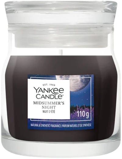 Yankee Candle - Midsummer's Night Small Jar Geurkaars - tot 30 branduren