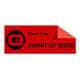 Brother TZe-441 tape zwart op rood 18mm x 8m (huismerk)