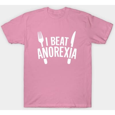 T-shirt Dames Ik Versloeg Anorexia Harajuku Print Kawaii T-shirt Zomer Korte Mouw Vrouwelijk T-shirt Top Tee 2XL