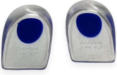 New Age Devi - 2x Zooltjes - Hielbeschermers - Gelhak - Heren/Dames - Blauw : Bescherm je hielen met deze niet medische Zooltjes!