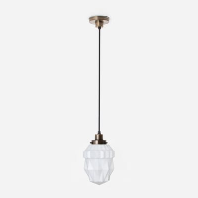 Hanglamp aan snoer Theatre 20's Brons - Art Deco Trade