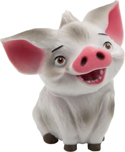 Bullyland 13187 – Speelfiguur en verzamelfiguur Pua uit Disney’s Vaiana – ca. 5,5 cm – levensecht en detailrijk vormgegeven – ideaal als taartfiguur en klein cadeautje voor kinderen vanaf 3 jaar.