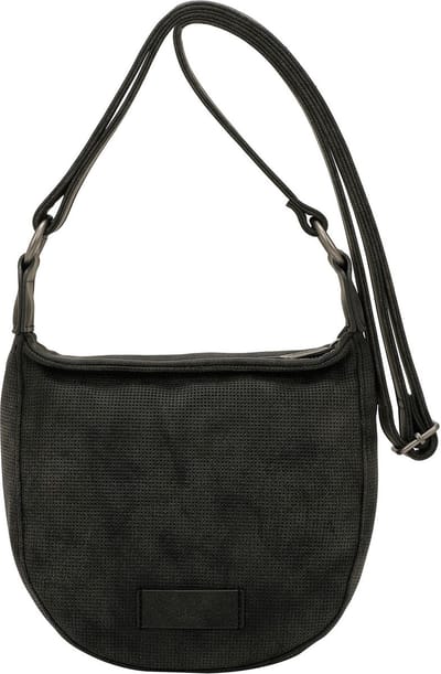Fritzi aus Preußen Schoudertas Jazy02 Dotty Crossbody Bag Black Idol Donkergrijs
