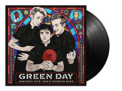 Green Day LP - Greatest hits: God's favorite band - voor Geen - standaard