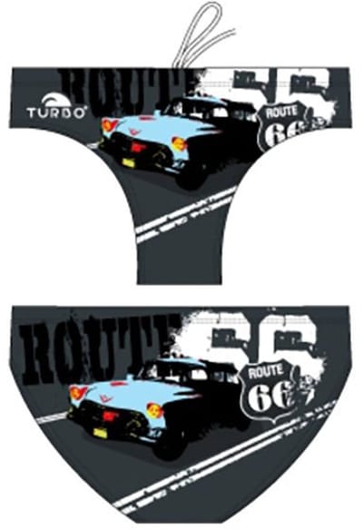 Turbo Route 66 Cadillac Zwemslip Zwart M Man