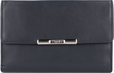 Esquire Helena Portemonnee II Leer 14 cm - Dames - Horizontaal - blau