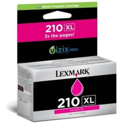 Lexmark 14L0176E nr. 210XL inktcartridge magenta hoge capaciteit (origineel)