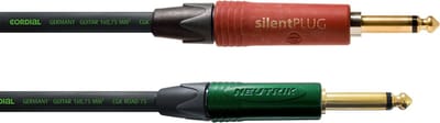 Cordial CRI 3 PP-SILENT instrumentkabel 3 m - Kabel voor instrumenten