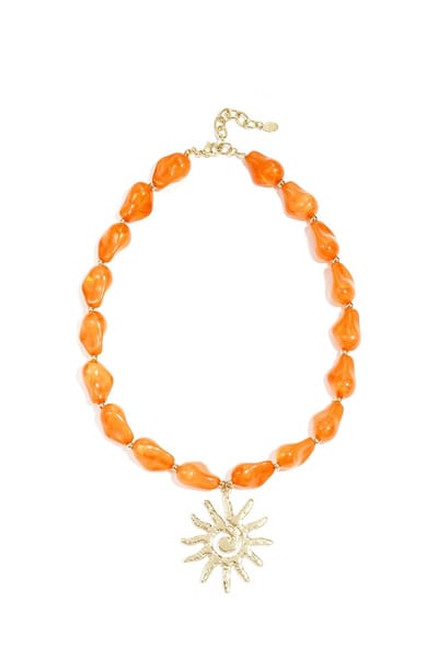 Kralenketting met zon charm
