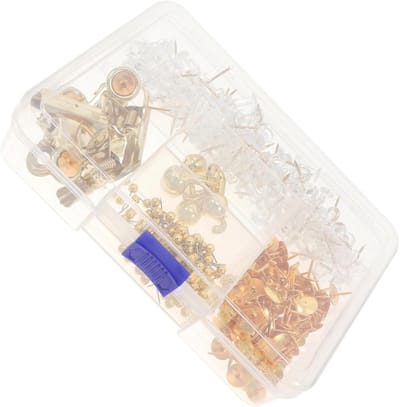 Decoratieve Duimspijkers - Prikkers Metaal - Vastzetten Notities - Gouden Afwerking - 310 stuks - Goud