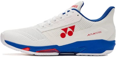 Yonex Power Cushion Ad-accel Wide Allcourt Schoenen Wit EU 41 Man