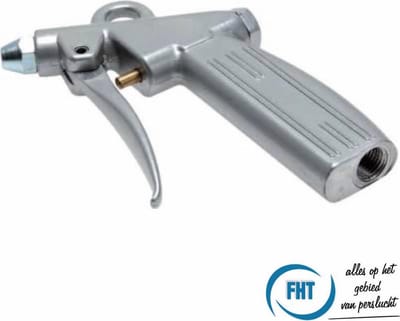 Aluminium blaaspistool - Euro ansluiting NW 7.2