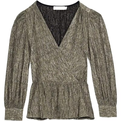 Damesblouse met basque La Petite Étoile Leoline