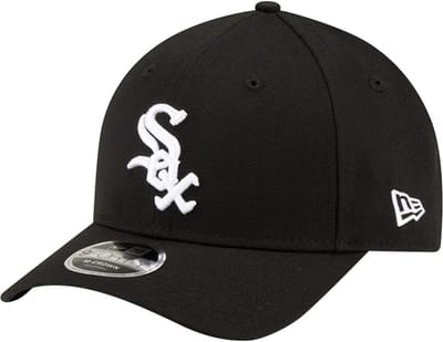 M-Crown Snapback Cap - Chicago White Sox, zwart, One size