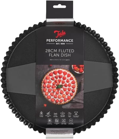 Tala Performance - Quichevorm met Losse Bodem - 28 cm - Ovenbestendig - Antiaanbaklaag - PFAS-vrij