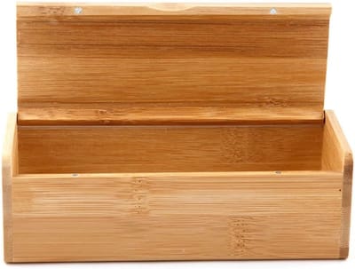 Houten brillenkoker - Bril opbergdoos - Bril beschermen - Handgemaakt natuurlijk hout - Universeel formaat - Houtkleur