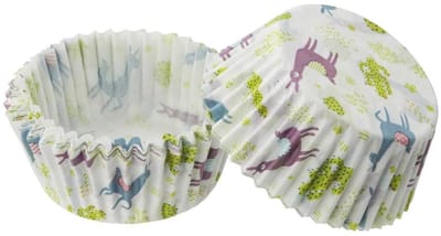 Set van 50 papieren muffinvormpjes met lama- en cactusmotief 7 cm Zenker Smart Pastry