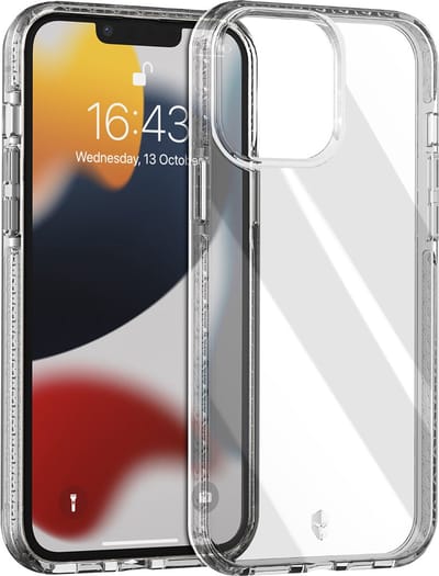 Force Case, Hoesje geschikt voor iPhone 13 Pro Max - LIFE Versterkt, Transparant